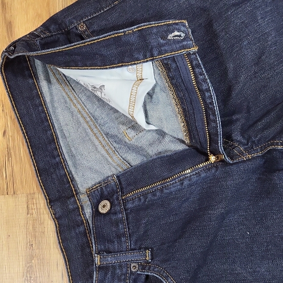 LEVI'S 559 Relaxed Fit Straight Leg Blue Denim Jeans 32x34 - Picture 3 of 15